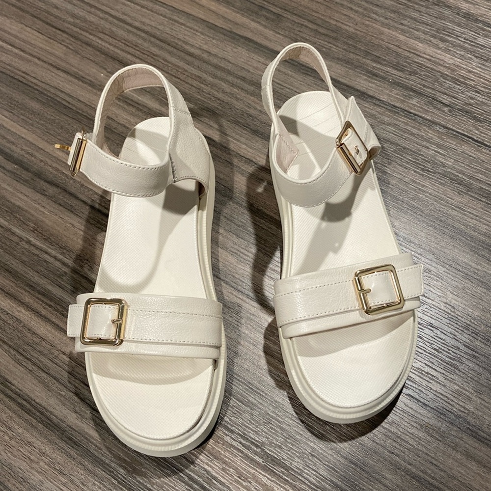 YEARCON Women's Shoes Flat Sandals,  Size 23,5. US-6,5